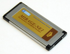 Карта ExpressCard/34 эмулятора MIRAGE-NE1